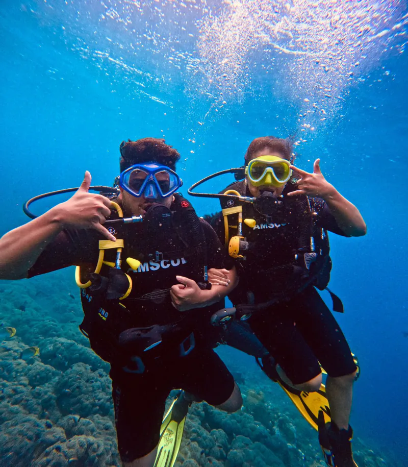 PADI Open Water certification, Bali