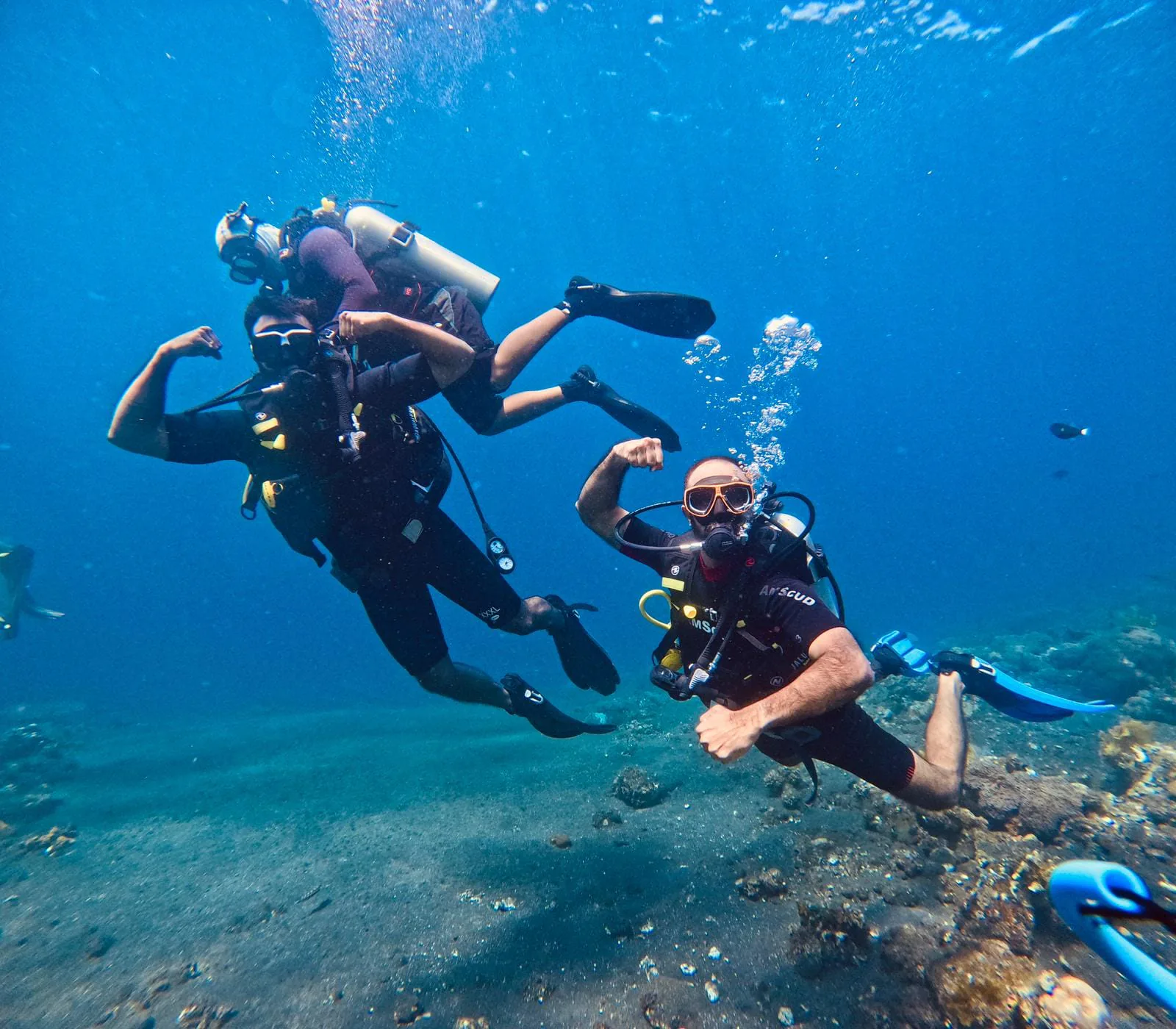 Scuba diving in Bali with Fitrip